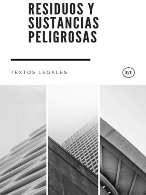 cover image of RESIDUOS Y SUSTANCIAS PELIGROSAS